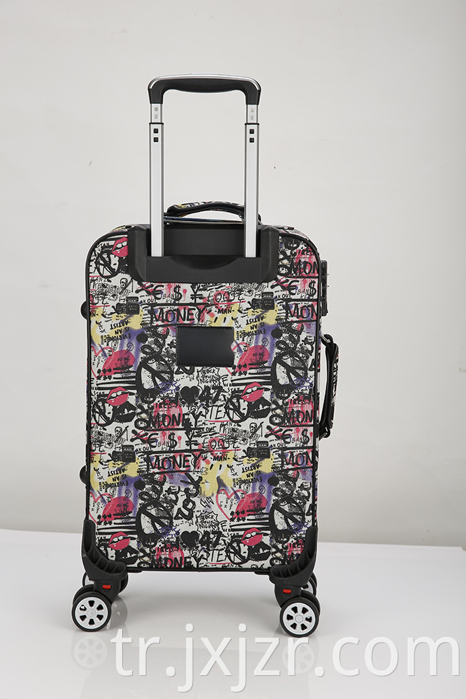 Printed Spinner Luggage Case